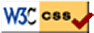 W3C CSS valid icon